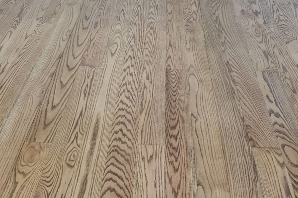 Solid red oak flooring